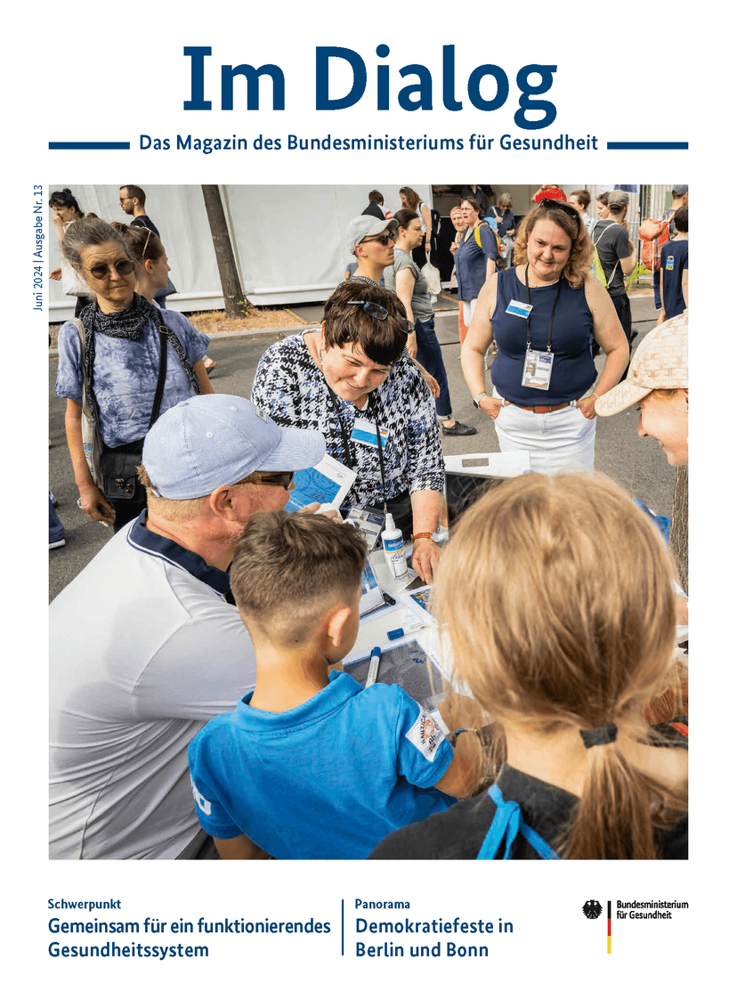 Coverbilder von einer Ausgabe des magazins